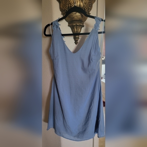 Dress Day Dresses & Skirts - Women's Dress by Dress Day Blue Size Medium NWT